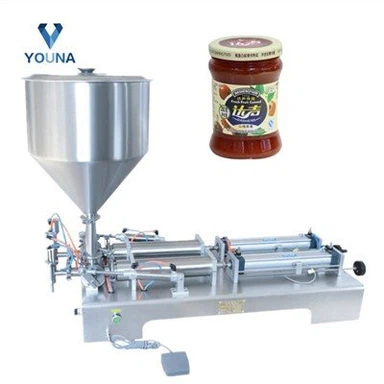 Yarı Otomatik Meyve Reçeli Dolum Makinası