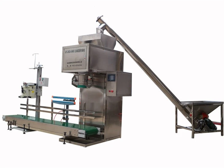 5-50kg Buğday Unu Tozu Torbası Tartı Dolum Makinesi