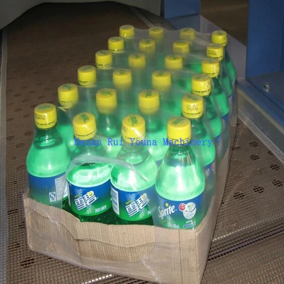 Automatic 24 Bottle Heat Shrink Wrapping Machine
